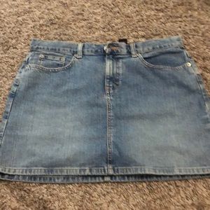 Calvin Klein Jean skirt.